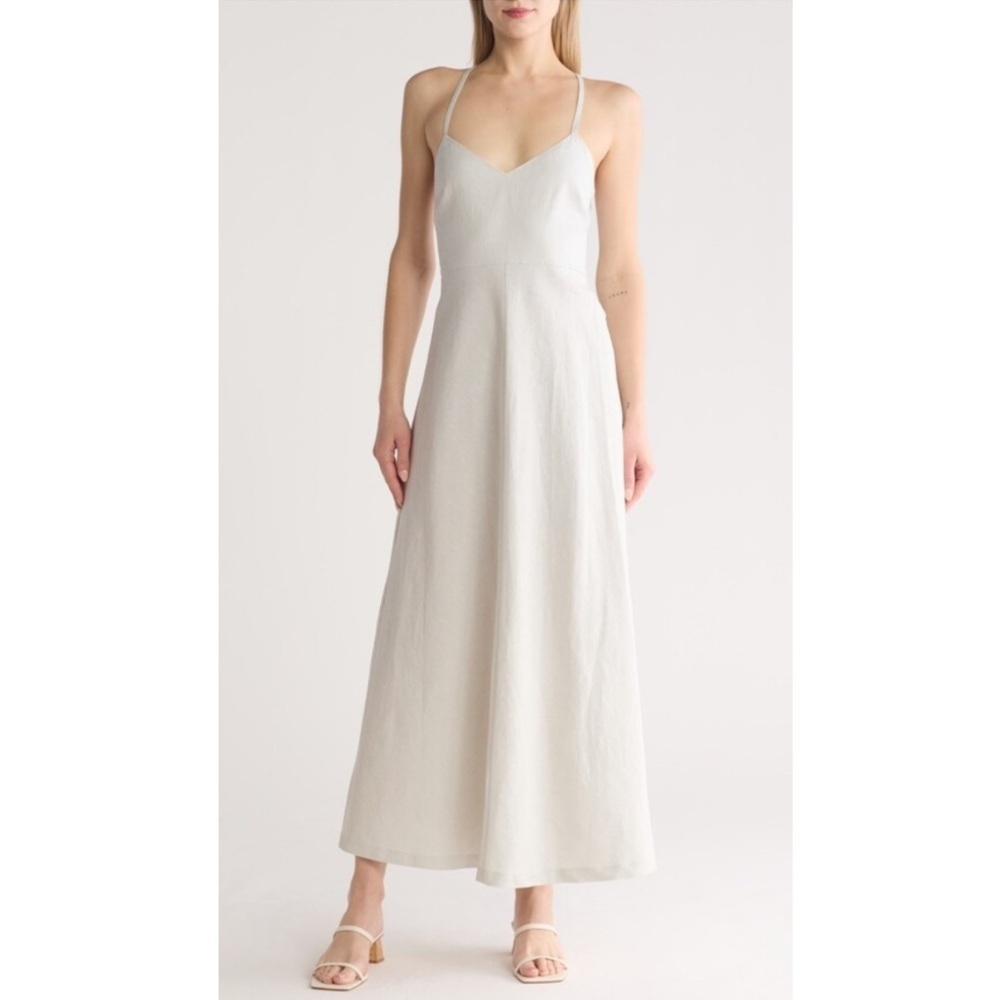 Theory Haranna Eco Crunch Maxi Dress- Size 0.